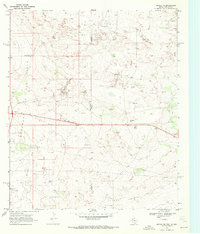 Download a high-resolution, GPS-compatible USGS topo map for Eunice NE, TX (1972 edition)