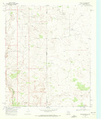 Download a high-resolution, GPS-compatible USGS topo map for Eunice SE, TX (1972 edition)