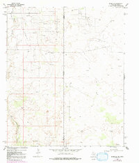 Download a high-resolution, GPS-compatible USGS topo map for Eunice SE, TX (1991 edition)
