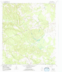 Download a high-resolution, GPS-compatible USGS topo map for Eunice, TX (1992 edition)
