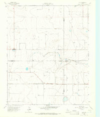 preview thumbnail of historical topo map of Dallam County, TX in 1965