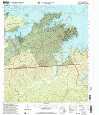 Download a high-resolution, GPS-compatible USGS topo map for Fairmount, TX (2004 edition)