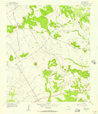 Download a high-resolution, GPS-compatible USGS topo map for Fairy, TX (1957 edition)