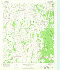 Download a high-resolution, GPS-compatible USGS topo map for Fallon, TX (1969 edition)