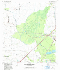 Download a high-resolution, GPS-compatible USGS topo map for Fannett West, TX (1994 edition)