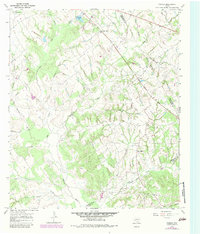 Download a high-resolution, GPS-compatible USGS topo map for Farrar, TX (1983 edition)