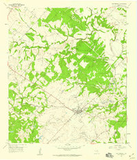 Download a high-resolution, GPS-compatible USGS topo map for Fayetteville, TX (1959 edition)