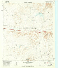 Download a high-resolution, GPS-compatible USGS topo map for Fencepost Draw, TX (1973 edition)