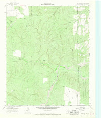 Download a high-resolution, GPS-compatible USGS topo map for Fields Canyon, TX (1966 edition)