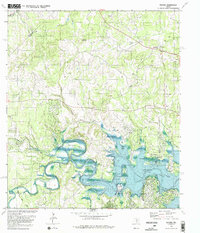 Download a high-resolution, GPS-compatible USGS topo map for Fischer, TX (1989 edition)