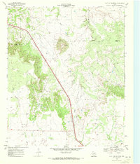 Download a high-resolution, GPS-compatible USGS topo map for Flat Top Mountain, TX (1972 edition)