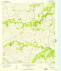 Download a high-resolution, GPS-compatible USGS topo map for Flat Top Peak, TX (1957 edition)