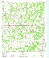 Download a high-resolution, GPS-compatible USGS topo map for Flatonia NW, TX (1982 edition)