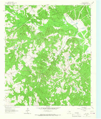 Download a high-resolution, GPS-compatible USGS topo map for Flo, TX (1967 edition)