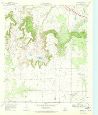 Download a high-resolution, GPS-compatible USGS topo map for Fluvanna, TX (1971 edition)