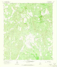 Download a high-resolution, GPS-compatible USGS topo map for Fly Gap, TX (1965 edition)