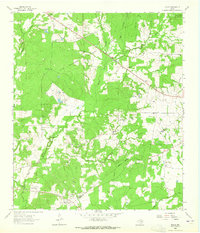 Download a high-resolution, GPS-compatible USGS topo map for Fodice, TX (1965 edition)