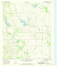 Download a high-resolution, GPS-compatible USGS topo map for Foreman Chapel, TX (1970 edition)