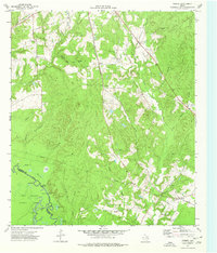 Download a high-resolution, GPS-compatible USGS topo map for Forest, TX (1976 edition)