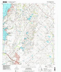 Download a high-resolution, GPS-compatible USGS topo map for Forney North, TX (2002 edition)