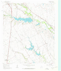 Download a high-resolution, GPS-compatible USGS topo map for Forreston, TX (1963 edition)