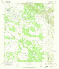 Download a high-resolution, GPS-compatible USGS topo map for Forsan, TX (1974 edition)
