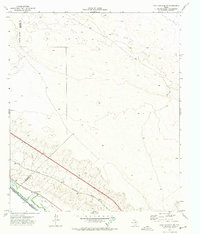 Download a high-resolution, GPS-compatible USGS topo map for Fort Hancock NW, TX (1974 edition)