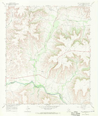 Download a high-resolution, GPS-compatible USGS topo map for Fort Lancaster, TX (1970 edition)