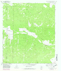 Download a high-resolution, GPS-compatible USGS topo map for Fort McKavett NE, TX (1982 edition)