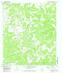 Download a high-resolution, GPS-compatible USGS topo map for Fort McKavett NW, TX (1982 edition)