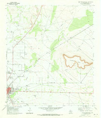 Download a high-resolution, GPS-compatible USGS topo map for Fort Stockton East, TX (1973 edition)