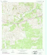 preview thumbnail of historical topo map of Sutton County, TX in 1963