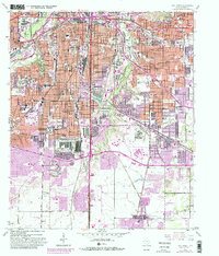 Download a high-resolution, GPS-compatible USGS topo map for Fort Worth, TX (1982 edition)