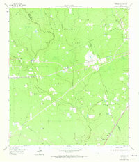 Download a high-resolution, GPS-compatible USGS topo map for Fostoria, TX (1973 edition)