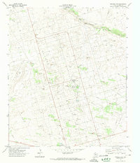 Download a high-resolution, GPS-compatible USGS topo map for Frankel City, TX (1974 edition)