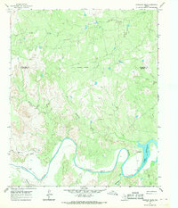 Download a high-resolution, GPS-compatible USGS topo map for Franklin Bend, TX (1968 edition)