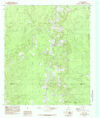 Download a high-resolution, GPS-compatible USGS topo map for Fred, TX (1985 edition)