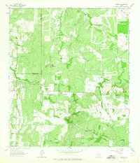 preview thumbnail of historical topo map of San Saba County, TX in 1962