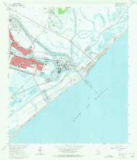 Download a high-resolution, GPS-compatible USGS topo map for Freeport, TX (1975 edition)