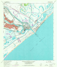 Download a high-resolution, GPS-compatible USGS topo map for Freeport, TX (1977 edition)
