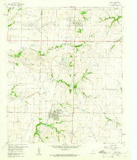 Download a high-resolution, GPS-compatible USGS topo map for Frisco, TX (1961 edition)