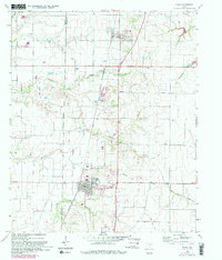 Download a high-resolution, GPS-compatible USGS topo map for Frisco, TX (1982 edition)