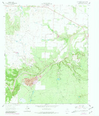 Download a high-resolution, GPS-compatible USGS topo map for Frog Mountain, TX (1981 edition)