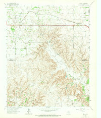 preview thumbnail of historical topo map of Wheeler County, TX in 1963