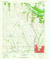 Download a high-resolution, GPS-compatible USGS topo map for Gainesville North, TX (1964 edition)