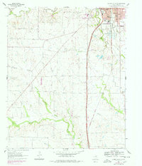 Download a high-resolution, GPS-compatible USGS topo map for Gainesville South, TX (1978 edition)