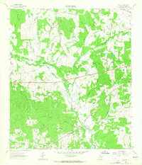 preview thumbnail of historical topo map of Walker County, TX in 1962