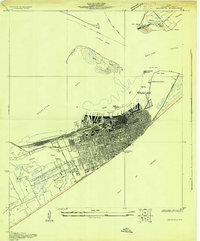 Download a high-resolution, GPS-compatible USGS topo map for Galveston, TX (1930 edition)