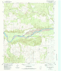 Download a high-resolution, GPS-compatible USGS topo map for Garden Valley, TX (1985 edition)