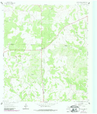 Download a high-resolution, GPS-compatible USGS topo map for Garven Store, TX (1987 edition)